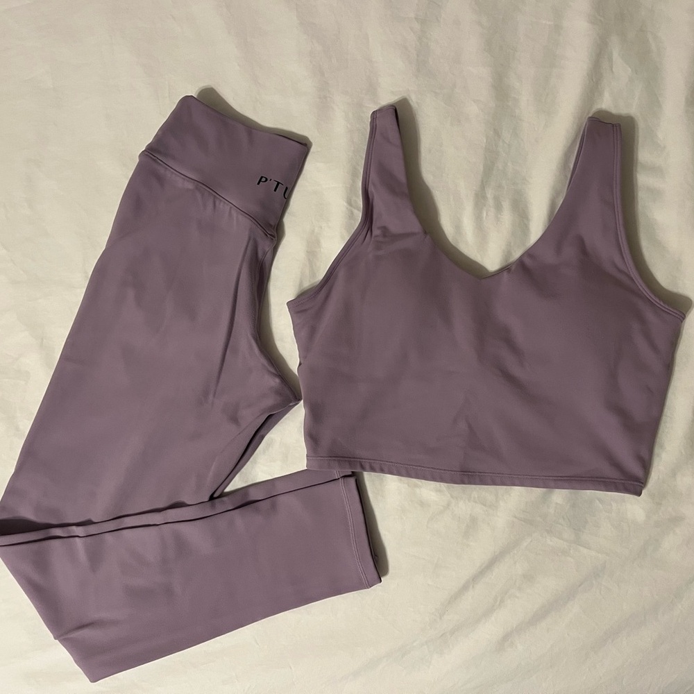 P'tula Lavender Activewear Set